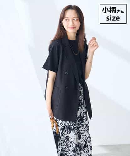 K3JGD17089 a.v.v Elmi 【低身長サイズ】シアーダブルジレ