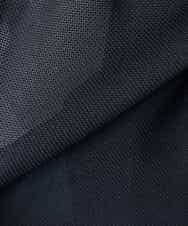 K3JGD18079 a.v.v Elmi(アー・ヴェ・ヴェ) 【低身長サイズ】ノーカラーメッシュブルゾン アイボリー