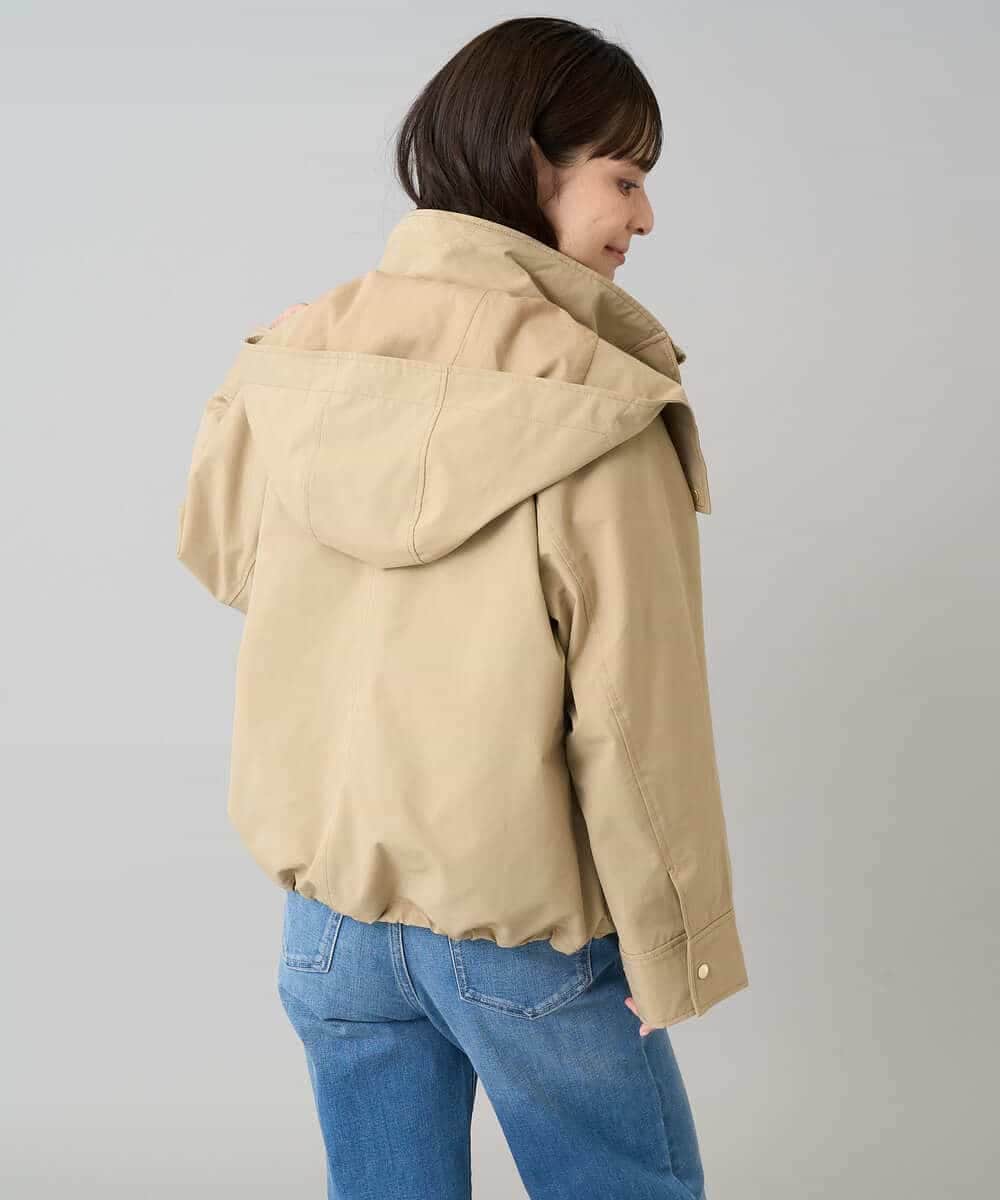 K3JKA15129 a.v.v Elmi(アー・ヴェ・ヴェ) 【低身長サイズ】ライナー付マウンテンパーカー ブラウン