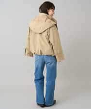 K3JKA15129 a.v.v Elmi(アー・ヴェ・ヴェ) 【低身長サイズ】ライナー付マウンテンパーカー ブラウン