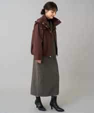 K3JKA15129 a.v.v Elmi(アー・ヴェ・ヴェ) 【低身長サイズ】ライナー付マウンテンパーカー ブラウン