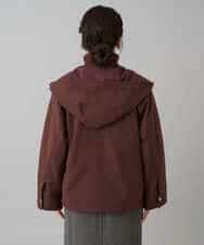 K3JKA15129 a.v.v Elmi(アー・ヴェ・ヴェ) 【低身長サイズ】ライナー付マウンテンパーカー ブラウン