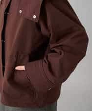 K3JKA15129 a.v.v Elmi(アー・ヴェ・ヴェ) 【低身長サイズ】ライナー付マウンテンパーカー ブラウン