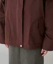 K3JKA15129 a.v.v Elmi(アー・ヴェ・ヴェ) 【低身長サイズ】ライナー付マウンテンパーカー ブラウン