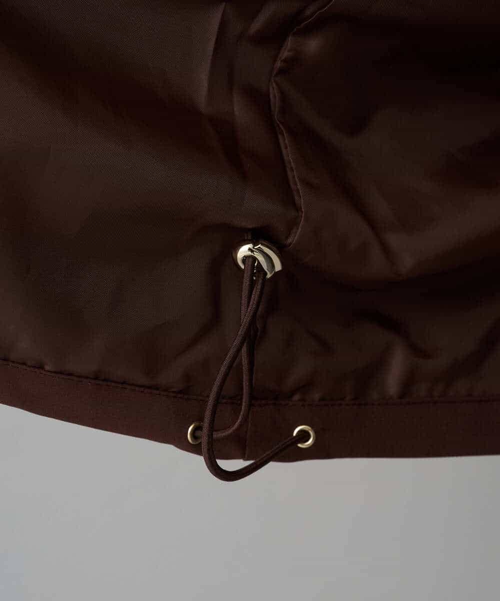 K3JKA15129 a.v.v Elmi(アー・ヴェ・ヴェ) 【低身長サイズ】ライナー付マウンテンパーカー ブラウン