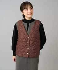 K3JKA15129 a.v.v Elmi(アー・ヴェ・ヴェ) 【低身長サイズ】ライナー付マウンテンパーカー ブラウン