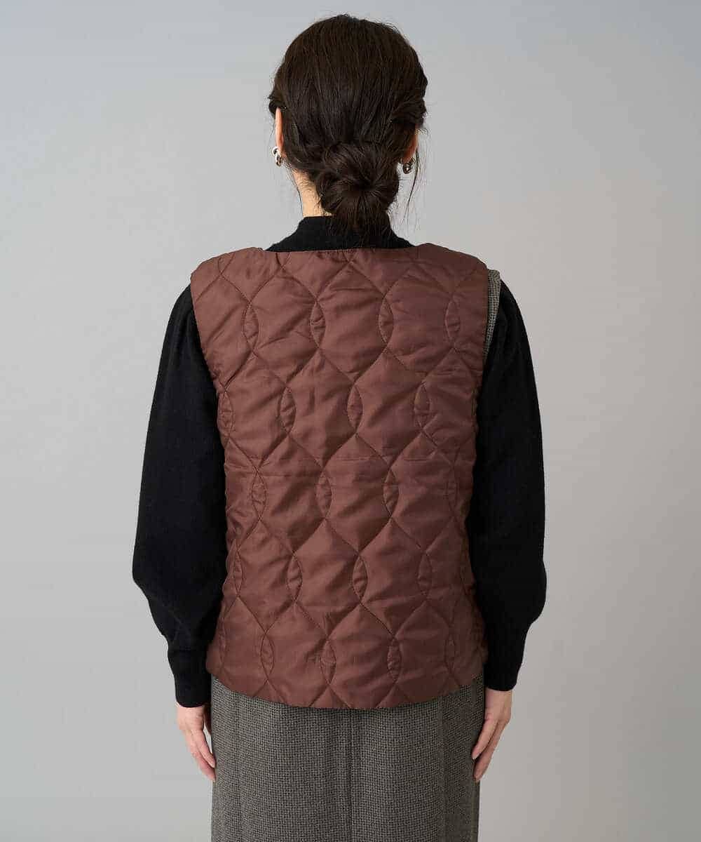 K3JKA15129 a.v.v Elmi(アー・ヴェ・ヴェ) 【低身長サイズ】ライナー付マウンテンパーカー ブラウン