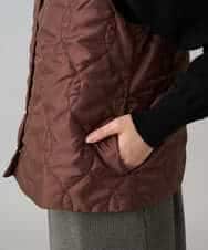 K3JKA15129 a.v.v Elmi(アー・ヴェ・ヴェ) 【低身長サイズ】ライナー付マウンテンパーカー ブラウン