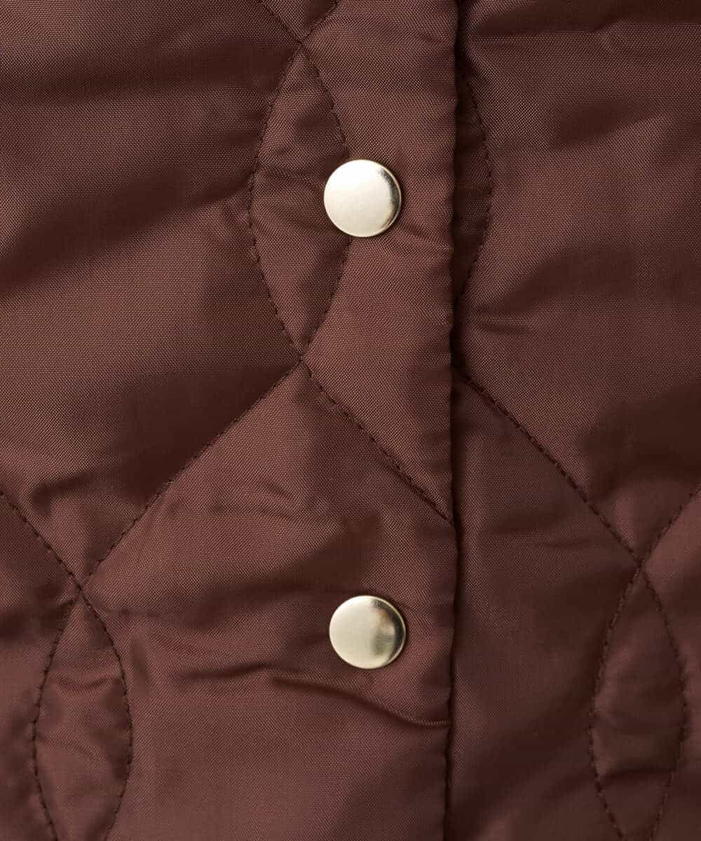 K3JKA15129 a.v.v Elmi(アー・ヴェ・ヴェ) 【低身長サイズ】ライナー付マウンテンパーカー ブラウン