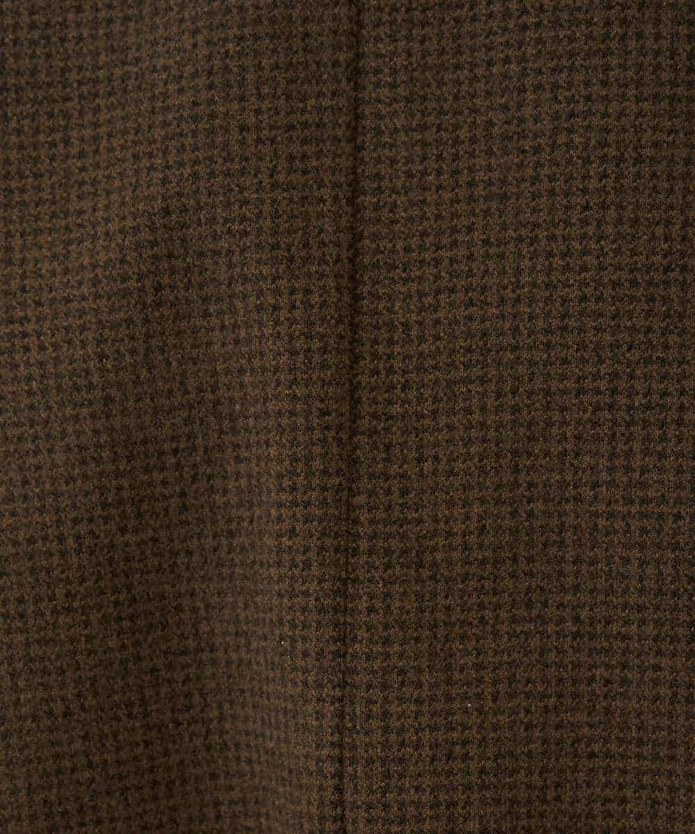 K3KBD45044 a.v.v Elmi(アー・ヴェ・ヴェ) 【低身長サイズ】千鳥ジャカードトップス ブラック