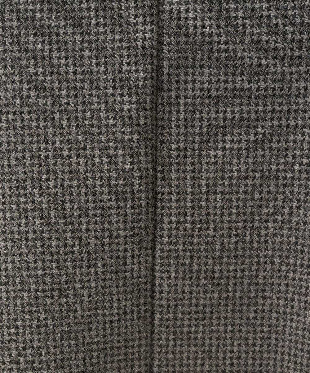 K3KBD45044 a.v.v Elmi(アー・ヴェ・ヴェ) 【低身長サイズ】千鳥ジャカードトップス ブラック