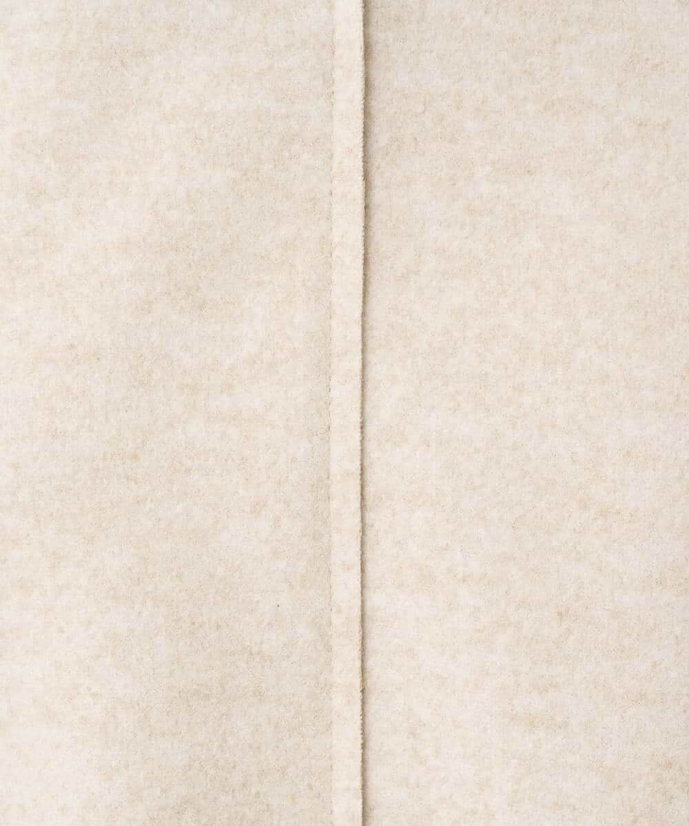 K3KBD48059 a.v.v Elmi(アー・ヴェ・ヴェ) 【低身長サイズ】ウールライクジャージプルオーバー【洗える/ストレッチ】 ライトグレー