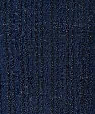 K3KBD50049 a.v.v Elmi(アー・ヴェ・ヴェ) 【低身長サイズ】ツイードペプラムトップス ブラック