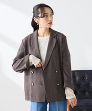 K3KED04029 a.v.v Elmi(アー・ヴェ・ヴェ) 【低身長サイズ】ストレッチレーストップス アイボリー