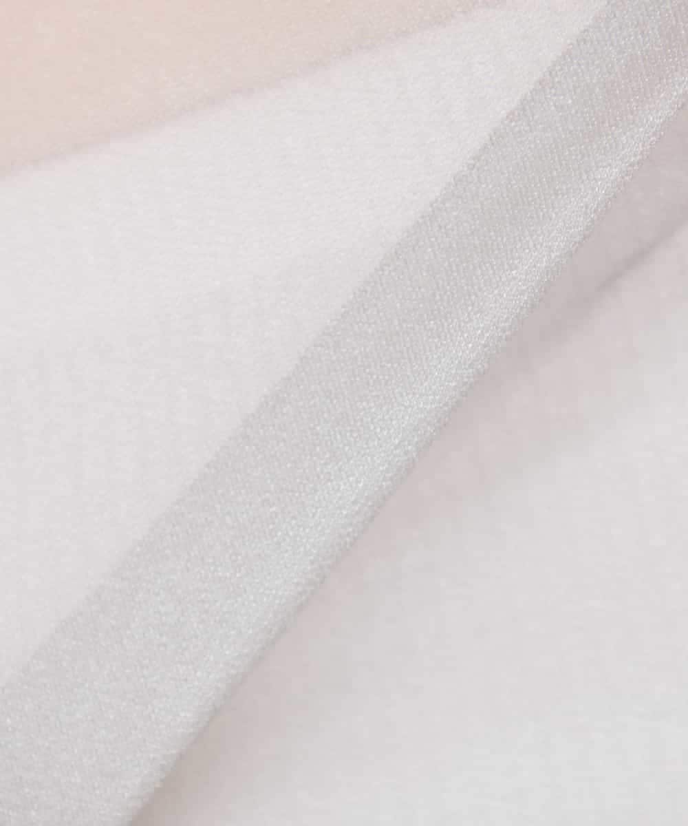 K3KED07029 a.v.v Elmi(アー・ヴェ・ヴェ) 【低身長サイズ】シャイニーシアーハイネックカットソー アイボリー