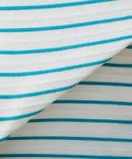 K3KFD03039 a.v.v Elmi(アー・ヴェ・ヴェ) 【低身長サイズ】ボーダードルマントップス ライトイエロー