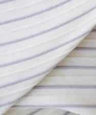 K3KFD03039 a.v.v Elmi(アー・ヴェ・ヴェ) 【低身長サイズ】ボーダードルマントップス ライトイエロー