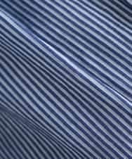 K3KFD21039 a.v.v Elmi(アー・ヴェ・ヴェ) 【低身長サイズ】タックスリーブストライプカットソー ライトブルー