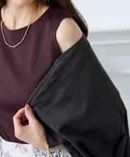 K3KGD01024 a.v.v Elmi(アー・ヴェ・ヴェ) 【低身長サイズ】ベーシックテレコタンクトップ ブラウン