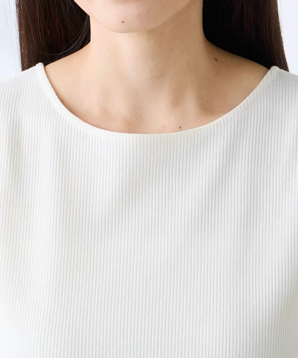 K3KGD01024 a.v.v Elmi(アー・ヴェ・ヴェ) 【低身長サイズ】ベーシックテレコタンクトップ ブラウン