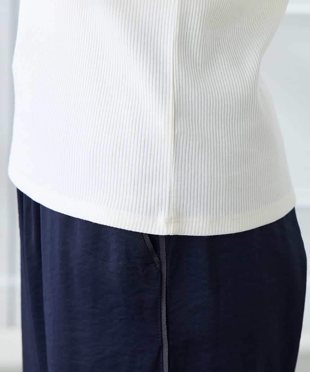 K3KGD01024 a.v.v Elmi(アー・ヴェ・ヴェ) 【低身長サイズ】ベーシックテレコタンクトップ ブラウン