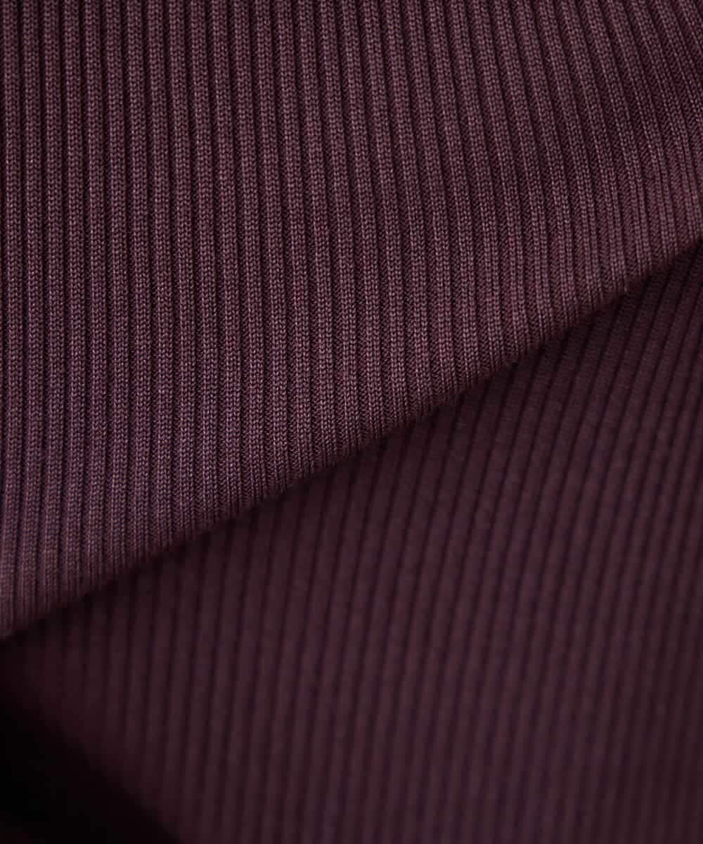 K3KGD01024 a.v.v Elmi(アー・ヴェ・ヴェ) 【低身長サイズ】ベーシックテレコタンクトップ ブラウン