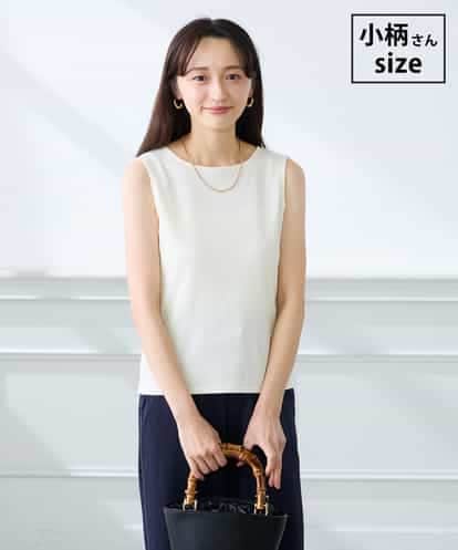 K3KGD01024 a.v.v Elmi 【低身長サイズ】ベーシックテレコタンクトップ