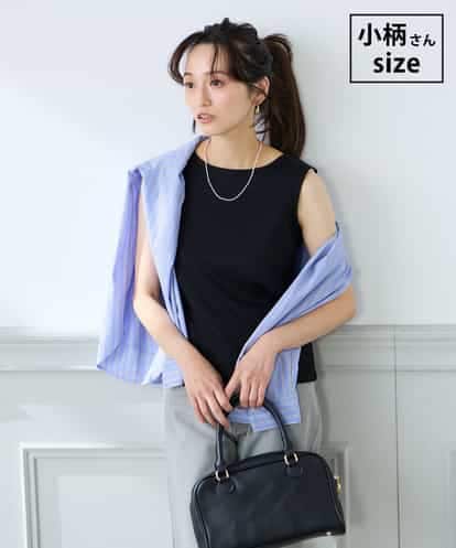 K3KGD01024 a.v.v Elmi 【低身長サイズ】ベーシックテレコタンクトップ