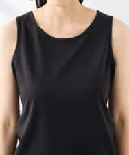 K3KGD08019 a.v.v Elmi(アー・ヴェ・ヴェ) 【低身長サイズ】【前後2WAY】ラメタンクトップ ベージュ