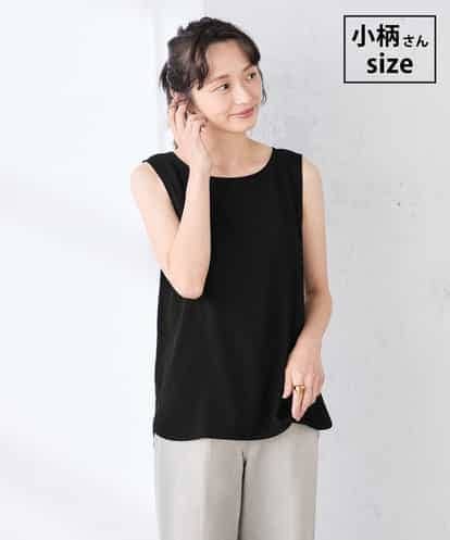 K3KGD10024 a.v.v Elmi 【低身長サイズ】【イージーケア】ラウンドヘムロングタンクトップ
