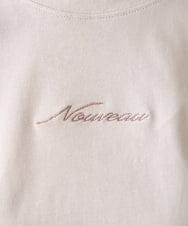 K3KGD28029 a.v.v Elmi(アー・ヴェ・ヴェ) 【低身長サイズ/UVカット/接触冷感】コンパクトロゴTシャツ グレージュ