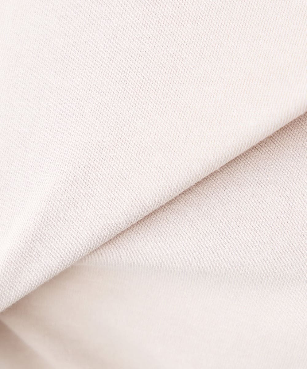 K3KGD28029 a.v.v Elmi(アー・ヴェ・ヴェ) 【低身長サイズ/UVカット/接触冷感】コンパクトロゴTシャツ グレージュ