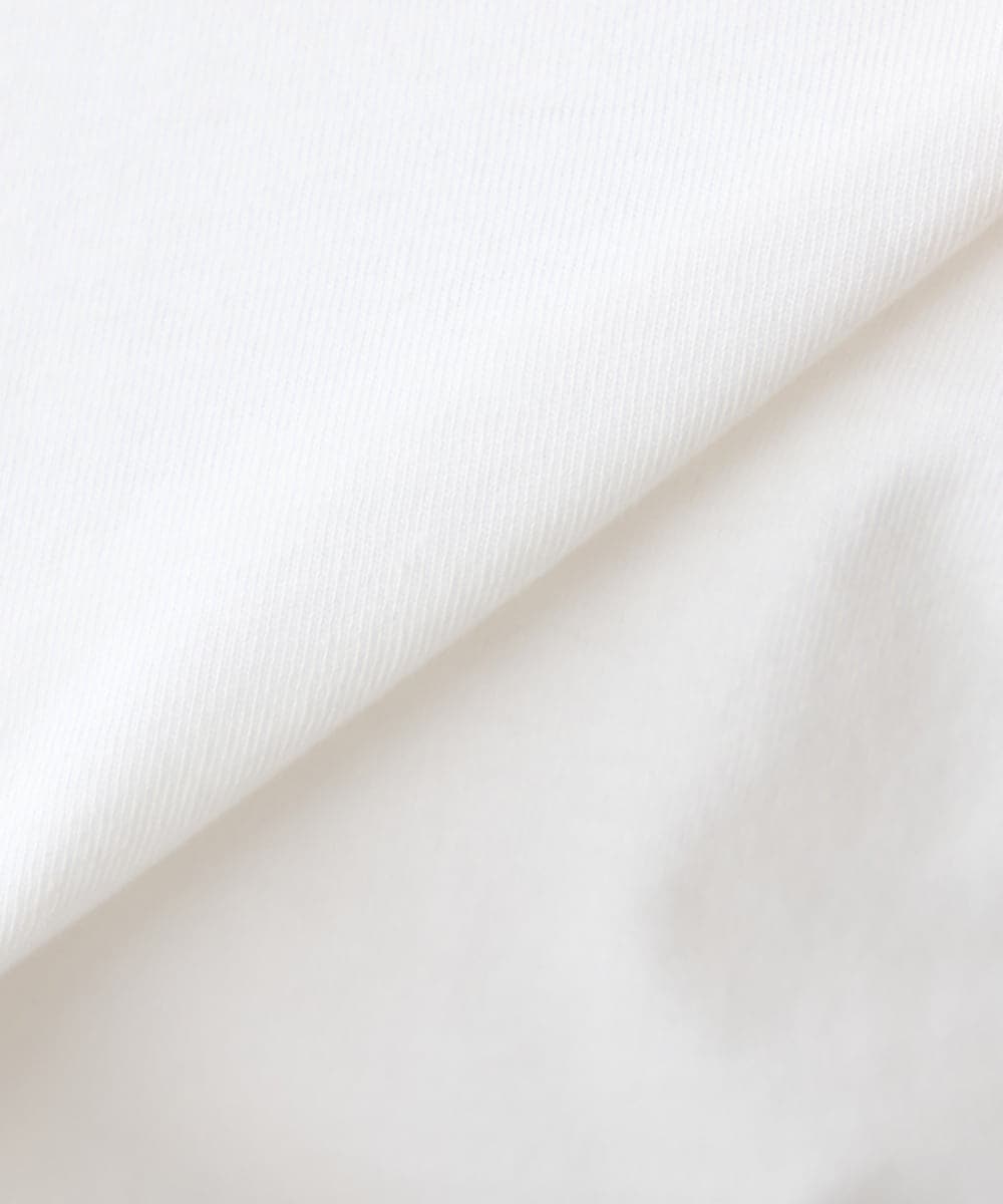 K3KGD28029 a.v.v Elmi(アー・ヴェ・ヴェ) 【低身長サイズ/UVカット/接触冷感】コンパクトロゴTシャツ グレージュ