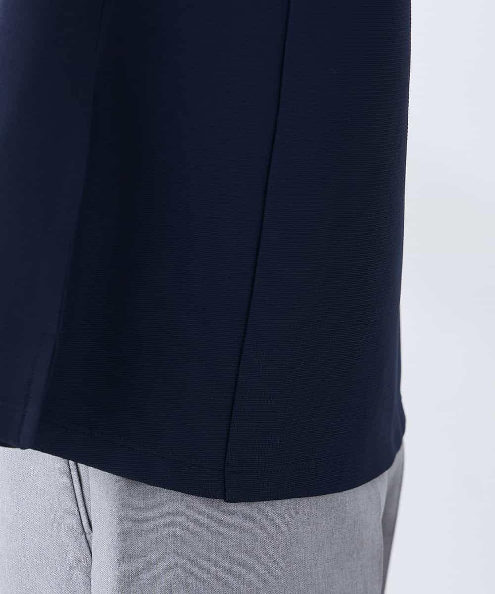 K3KGD32044 a.v.v Elmi(アー・ヴェ・ヴェ) 【低身長サイズ】レースジャガードスリーブトップス ネイビー