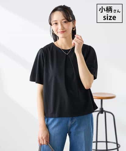 K3KGD42039 a.v.v Elmi 【低身長サイズ】フリルデザインカットソー【前後2WAY/接触冷感】