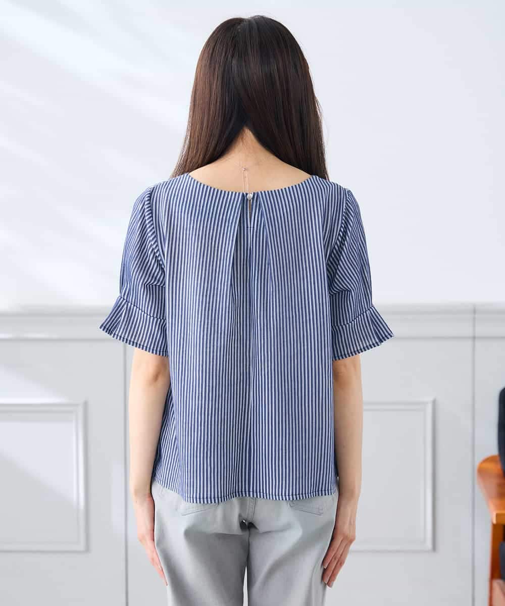 K3KHD40039 a.v.v Elmi(アー・ヴェ・ヴェ) 【低身長サイズ】タックパフスリーブトップス ライトイエロー