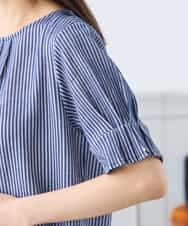 K3KHD40039 a.v.v Elmi(アー・ヴェ・ヴェ) 【低身長サイズ】タックパフスリーブトップス ライトイエロー