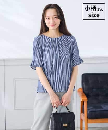 K3KHD40039 a.v.v Elmi 【低身長サイズ】タックパフスリーブトップス