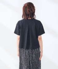 K3KID48035 a.v.v Elmi(アー・ヴェ・ヴェ) 【低身長サイズ/接触冷感】クロップドロゴTシャツ ホワイト