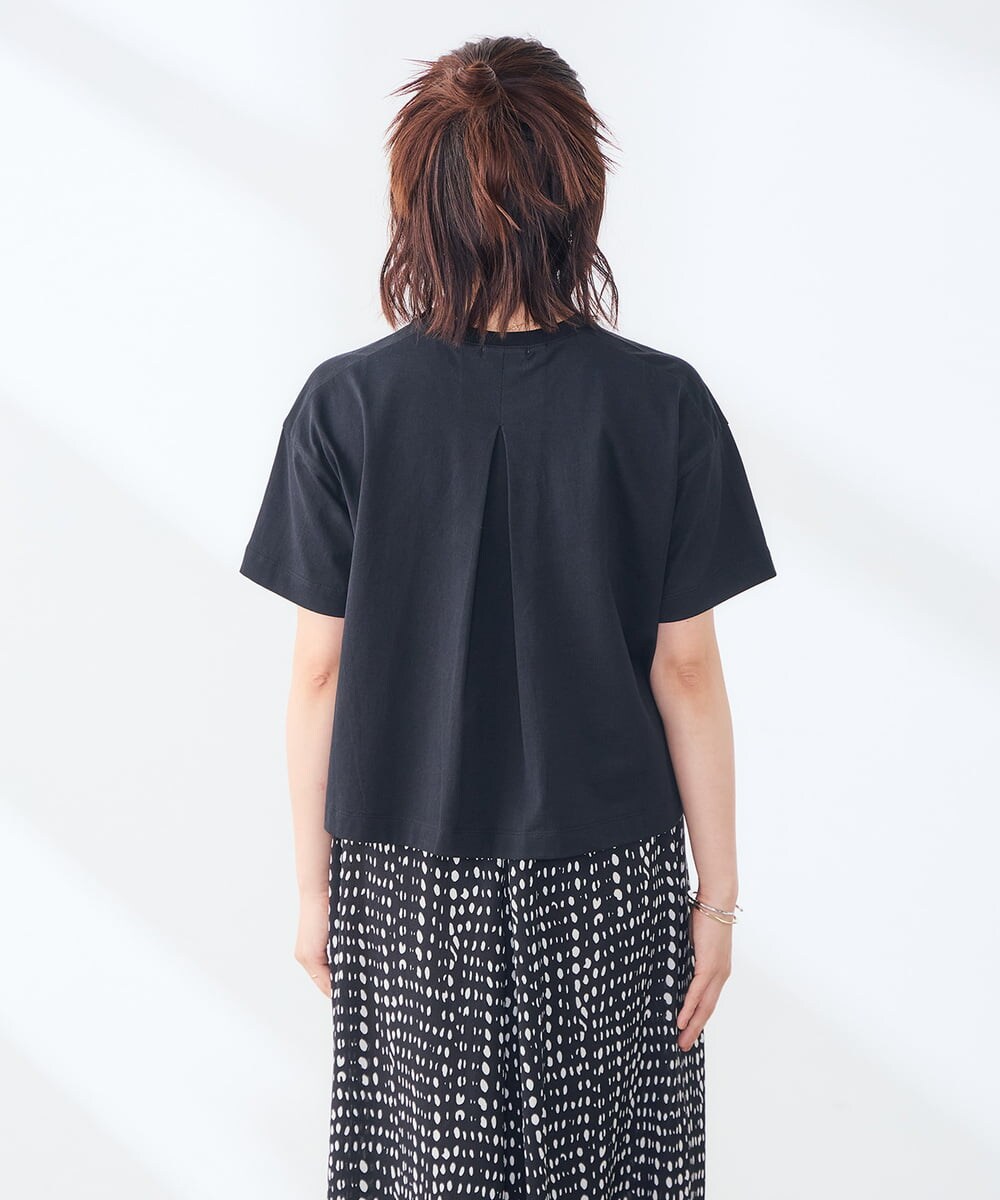 K3KID48035 a.v.v Elmi(アー・ヴェ・ヴェ) 【低身長サイズ/接触冷感】クロップドロゴTシャツ ホワイト