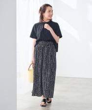 K3KID48035 a.v.v Elmi(アー・ヴェ・ヴェ) 【低身長サイズ/接触冷感】クロップドロゴTシャツ ホワイト