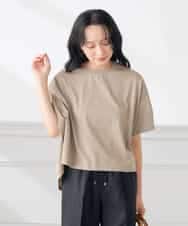 K3KID78044 a.v.v Elmi(アー・ヴェ・ヴェ) 【低身長サイズ】バックシャーリングTシャツ オレンジ