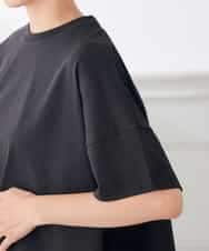 K3KID78044 a.v.v Elmi(アー・ヴェ・ヴェ) 【低身長サイズ】バックシャーリングTシャツ オレンジ