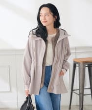 K3KKD04035 a.v.v Elmi(アー・ヴェ・ヴェ) 【低身長サイズ】ストレッチ レース トップス アイボリー