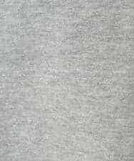 K3KLA41044 a.v.v Elmi(アー・ヴェ・ヴェ) 【低身長サイズ】ラメ裏起毛タックスリーブスウェット グレー