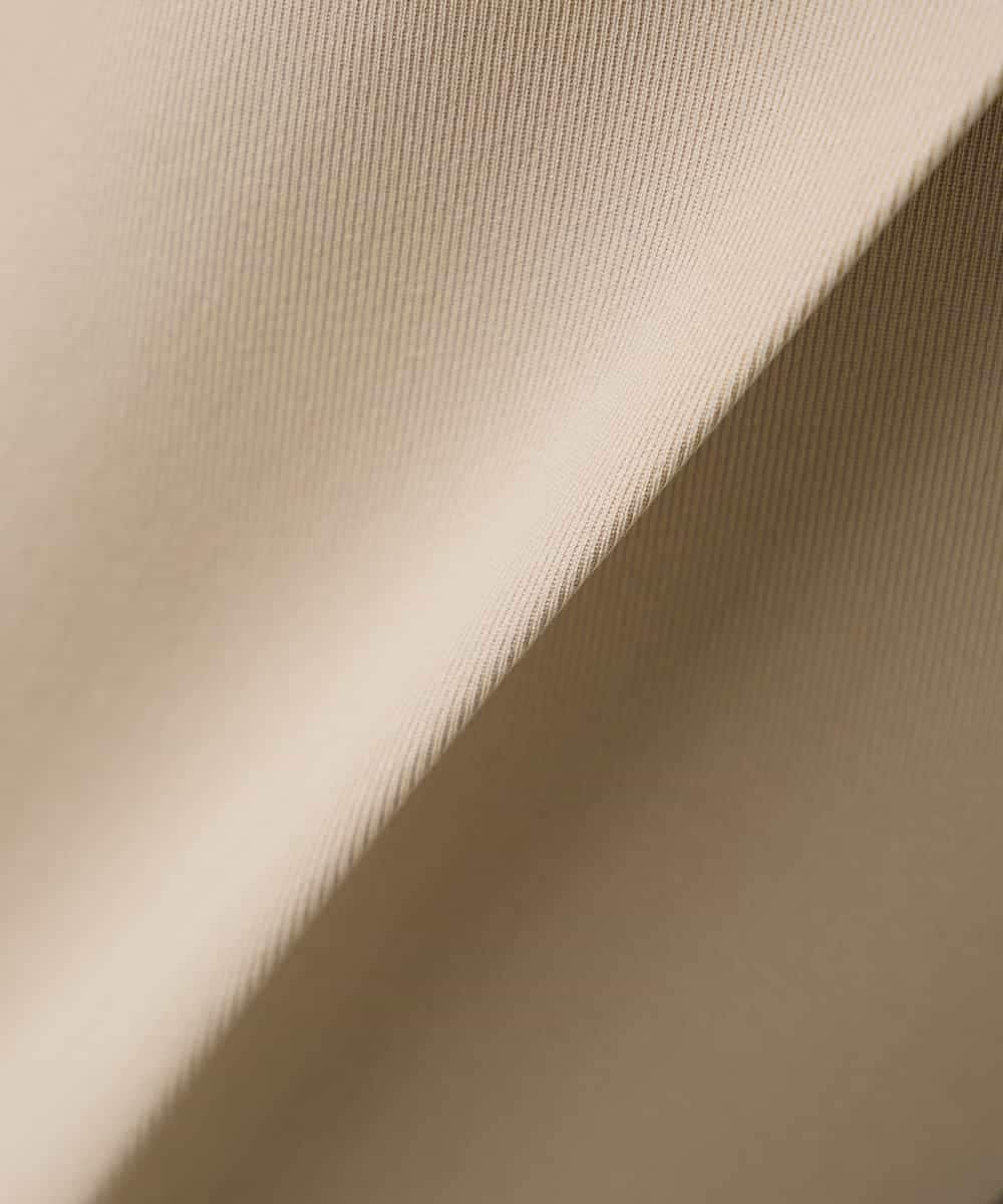 K3LDD20059 a.v.v Elmi(アー・ヴェ・ヴェ) 【低身長サイズ】【洗える】ハイウエストワイドパンツ ネイビー