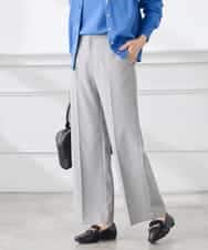 K3LFD02049 a.v.v Elmi(アー・ヴェ・ヴェ) 【低身長サイズ】［支持率NO.1/イージーケア/ストレッチ］スッキリ見えストレートパンツ ピンク