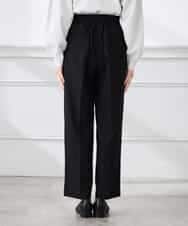 K3LFD03049 a.v.v Elmi(アー・ヴェ・ヴェ) 【低身長サイズ/caho様ご紹介】［支持率NO.1/イージーケア/ストレッチ］スッキリ見えワイドパンツ ピンク