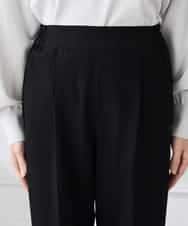 K3LFD03049 a.v.v Elmi(アー・ヴェ・ヴェ) 【低身長サイズ/caho様ご紹介】［支持率NO.1/イージーケア/ストレッチ］スッキリ見えワイドパンツ ピンク