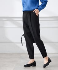 K3LFD04049 a.v.v Elmi(アー・ヴェ・ヴェ) 【低身長サイズ/しい様ご紹介】［支持率NO.1/イージーケア］イージーテーパードパンツ ライトカーキ